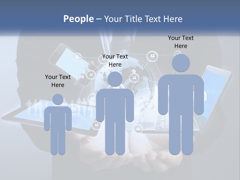 Coast Caucasian Life PowerPoint Template