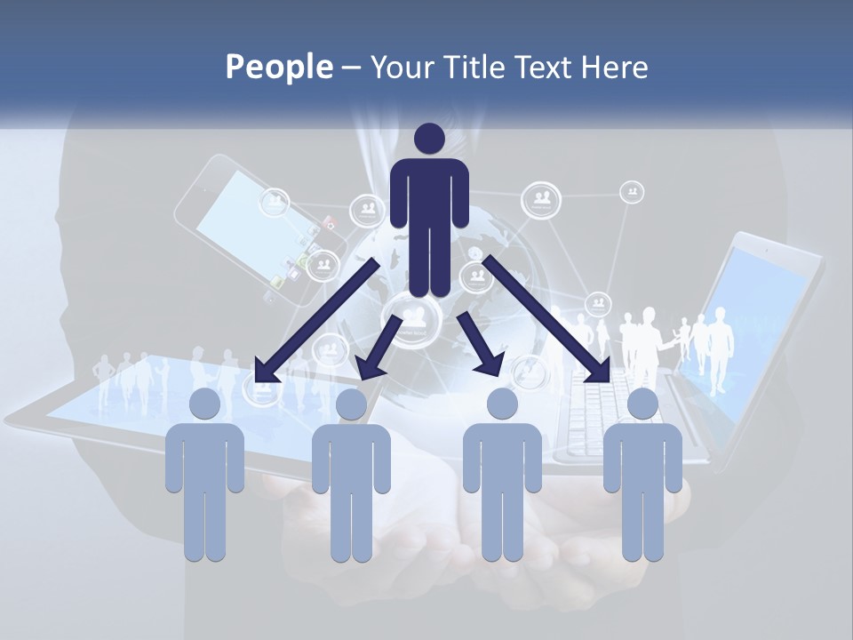 Coast Caucasian Life PowerPoint Template