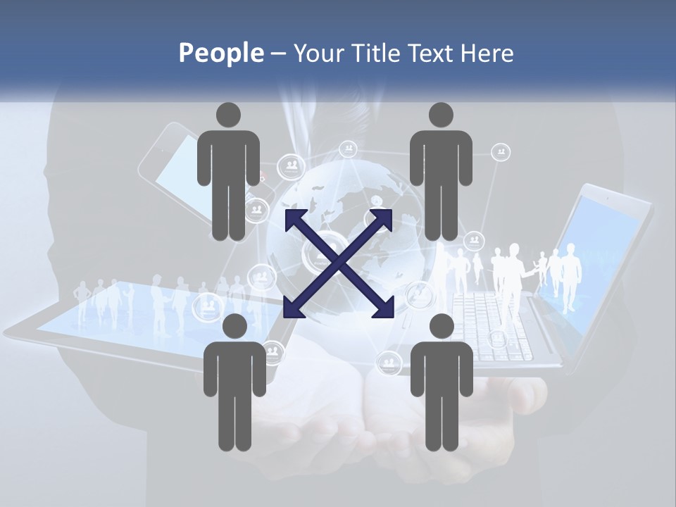 Coast Caucasian Life PowerPoint Template