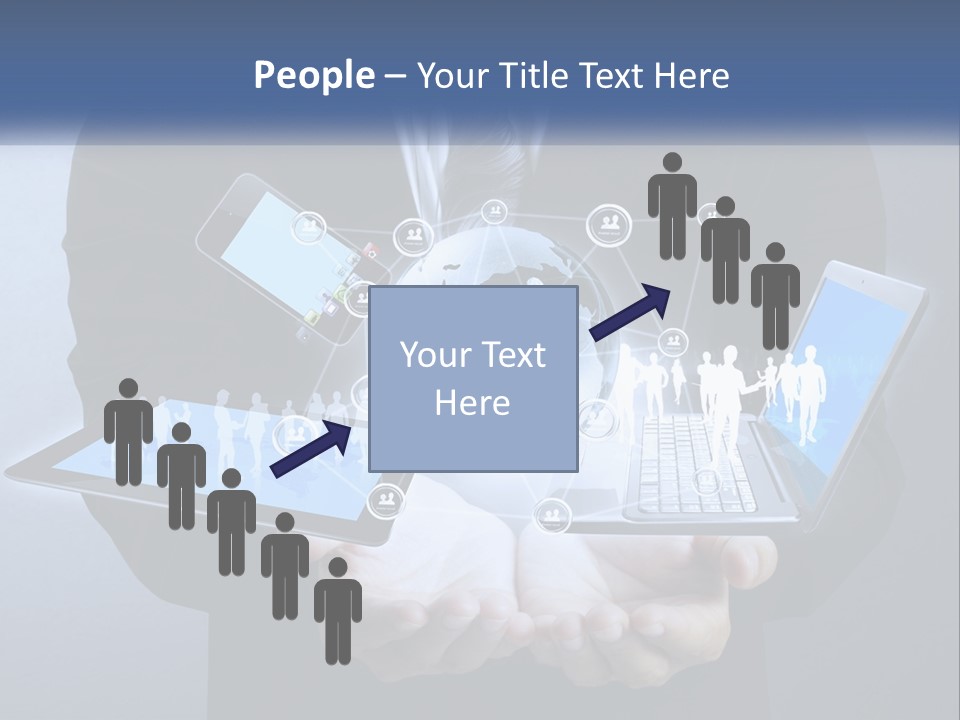 Coast Caucasian Life PowerPoint Template