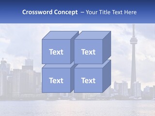 Sea Peaceful Coastal PowerPoint Template