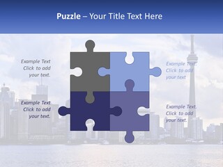 Sea Peaceful Coastal PowerPoint Template