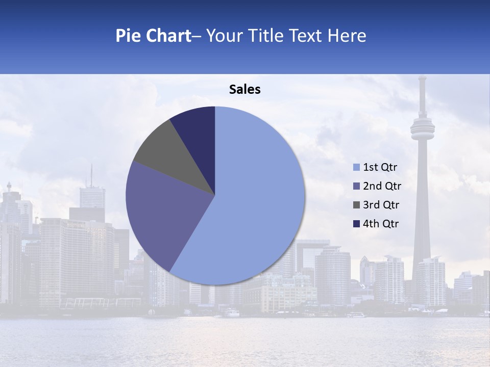 Sea Peaceful Coastal PowerPoint Template