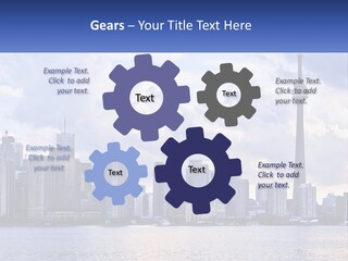 Sea Peaceful Coastal PowerPoint Template