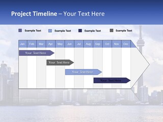 Sea Peaceful Coastal PowerPoint Template