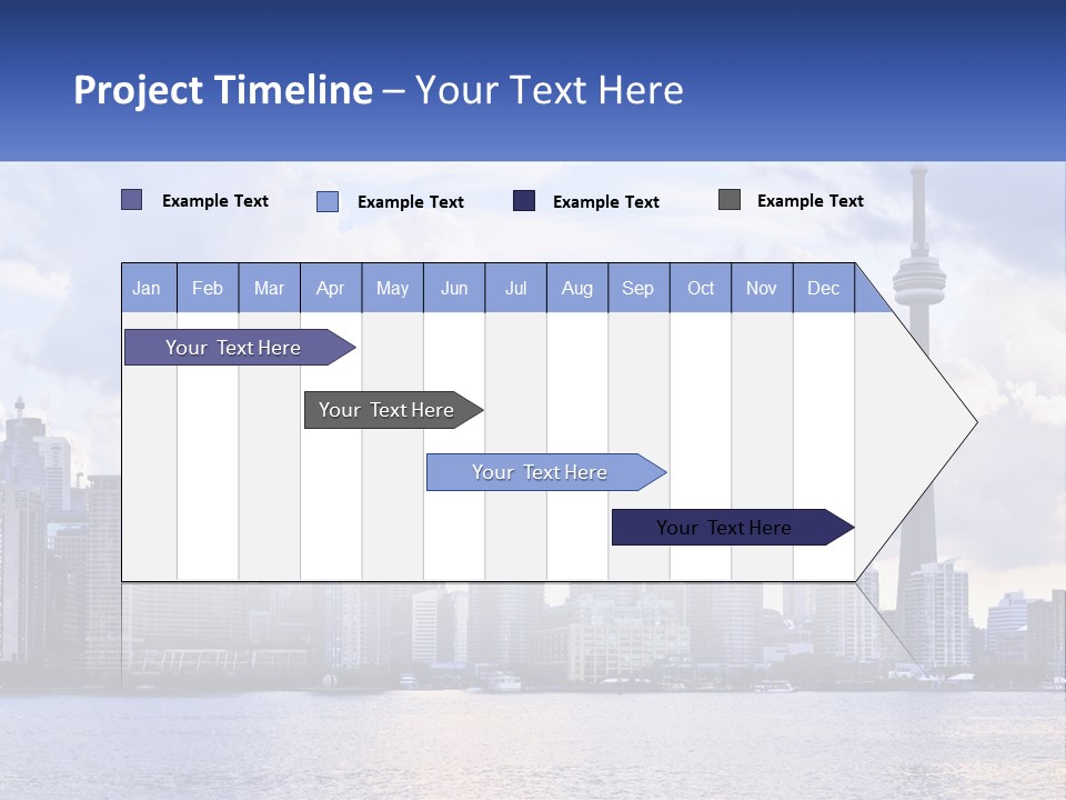 Sea Peaceful Coastal PowerPoint Template