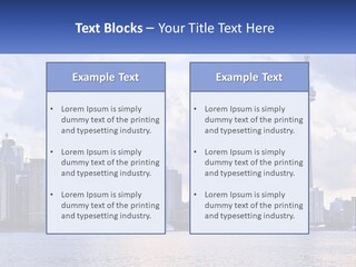 Sea Peaceful Coastal PowerPoint Template