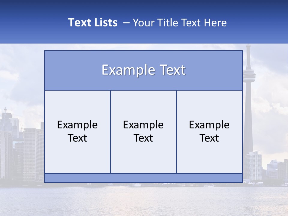 Sea Peaceful Coastal PowerPoint Template