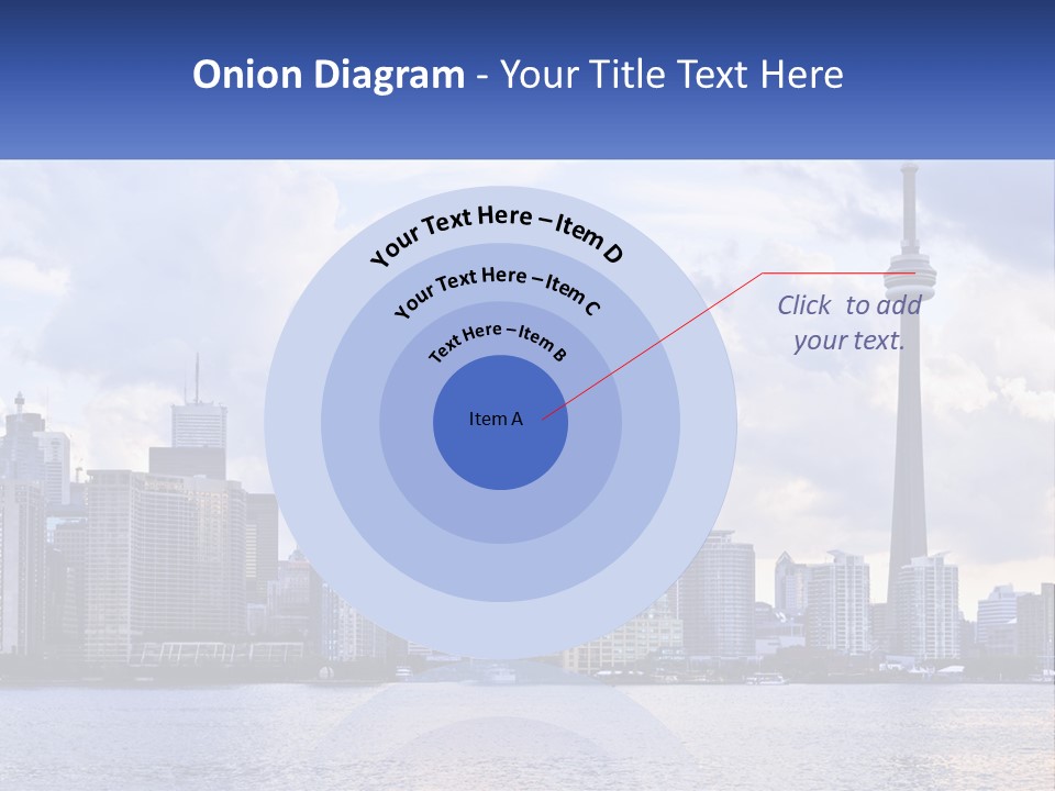 Sea Peaceful Coastal PowerPoint Template