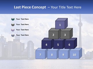 Sea Peaceful Coastal PowerPoint Template