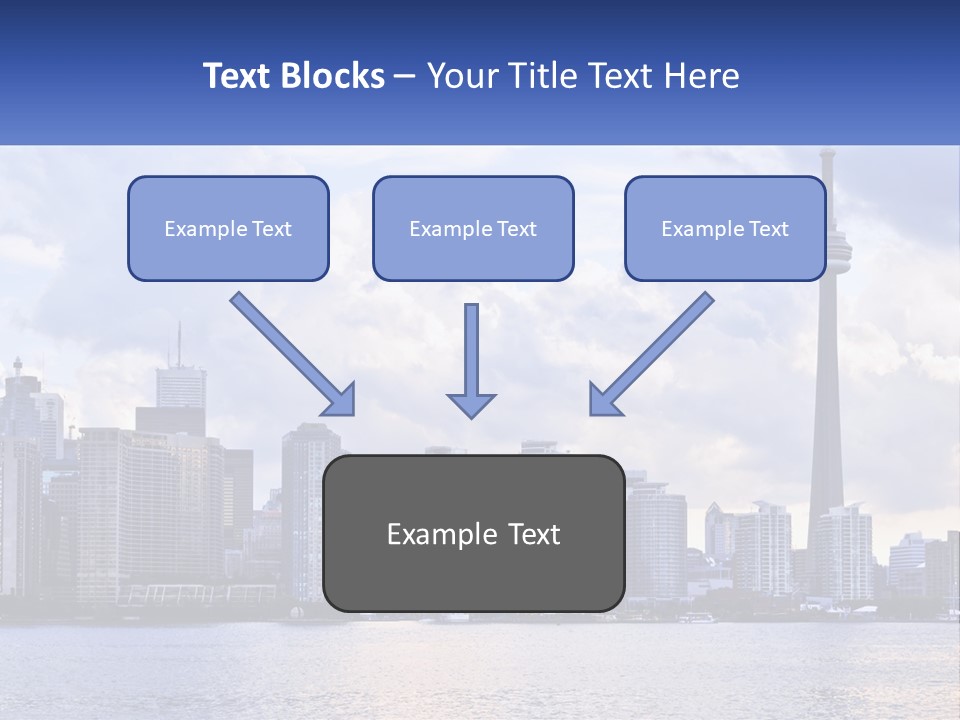 Sea Peaceful Coastal PowerPoint Template