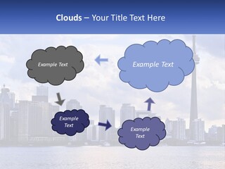 Sea Peaceful Coastal PowerPoint Template