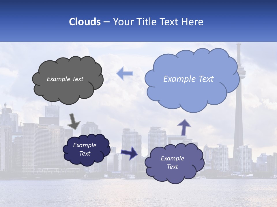 Sea Peaceful Coastal PowerPoint Template