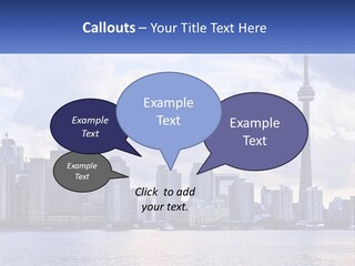 Sea Peaceful Coastal PowerPoint Template