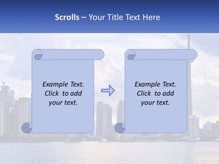 Sea Peaceful Coastal PowerPoint Template