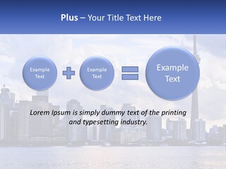Sea Peaceful Coastal PowerPoint Template