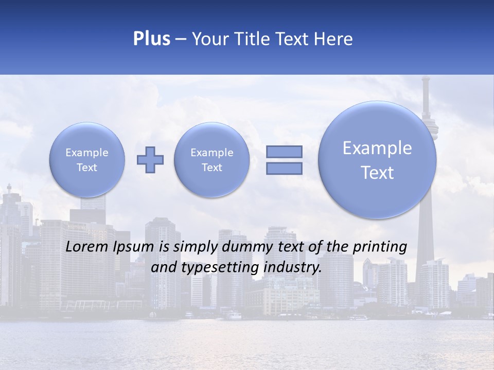 Sea Peaceful Coastal PowerPoint Template