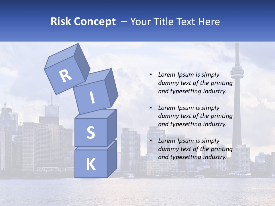 Sea Peaceful Coastal PowerPoint Template