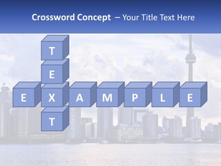 Sea Peaceful Coastal PowerPoint Template