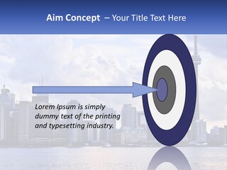 Sea Peaceful Coastal PowerPoint Template