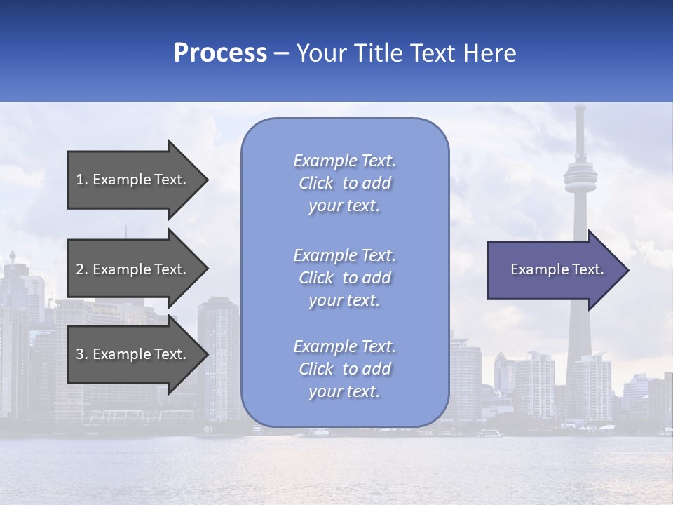 Sea Peaceful Coastal PowerPoint Template