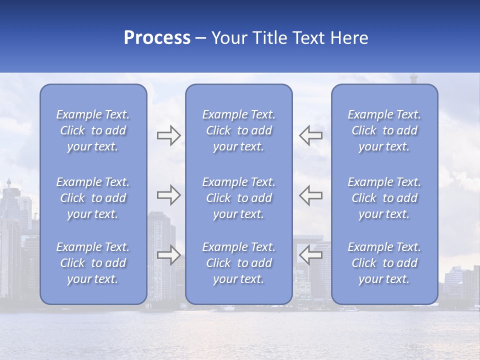 Sea Peaceful Coastal PowerPoint Template