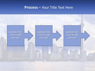 Sea Peaceful Coastal PowerPoint Template
