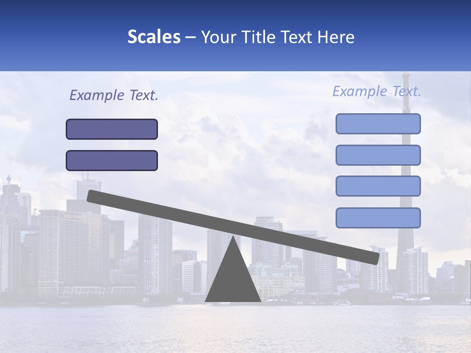 Sea Peaceful Coastal PowerPoint Template