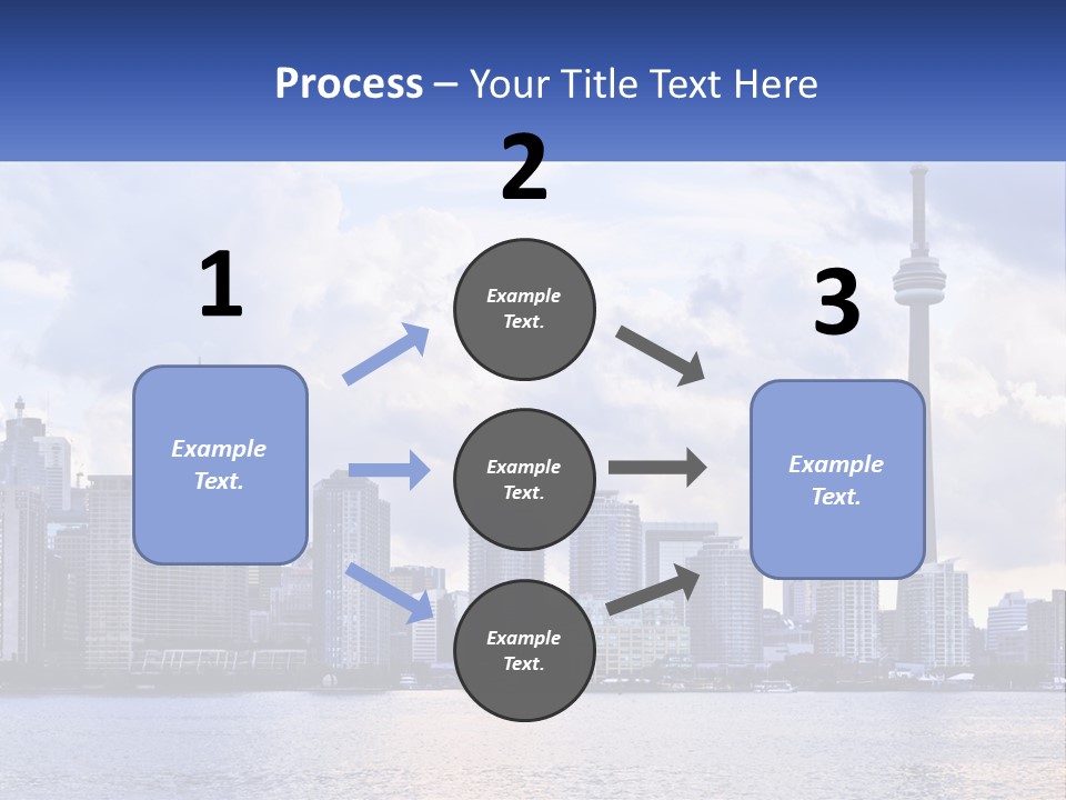Sea Peaceful Coastal PowerPoint Template