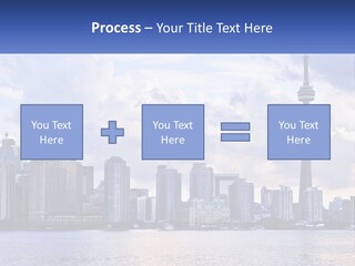 Sea Peaceful Coastal PowerPoint Template