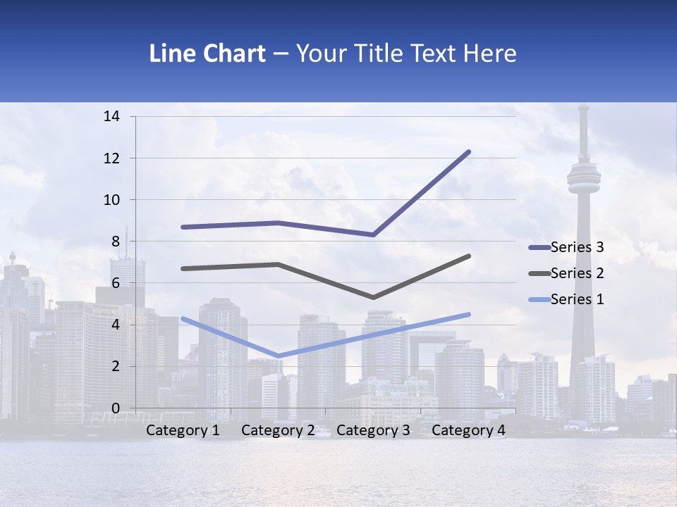 Sea Peaceful Coastal PowerPoint Template