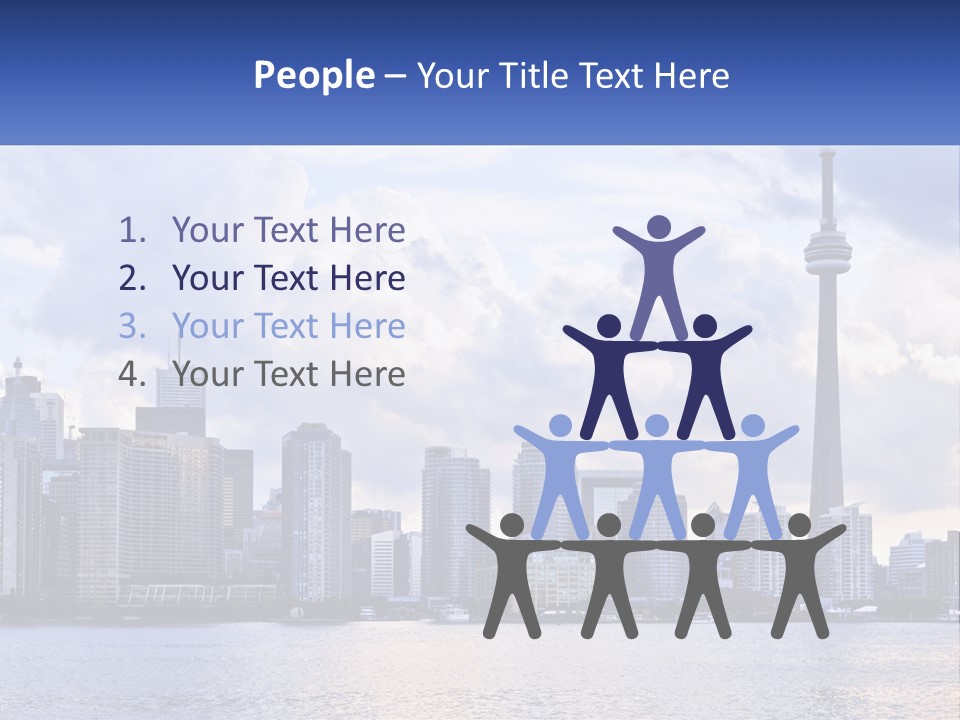 Sea Peaceful Coastal PowerPoint Template