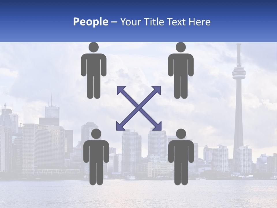 Sea Peaceful Coastal PowerPoint Template