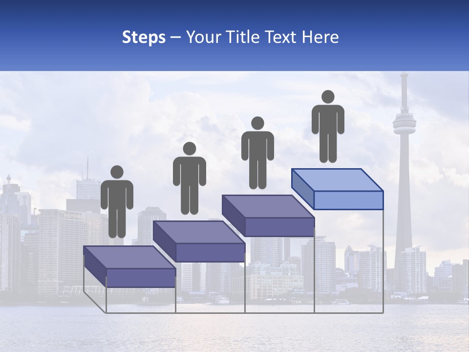 Sea Peaceful Coastal PowerPoint Template