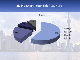 Sea Peaceful Coastal PowerPoint Template