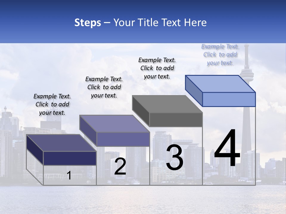 Sea Peaceful Coastal PowerPoint Template