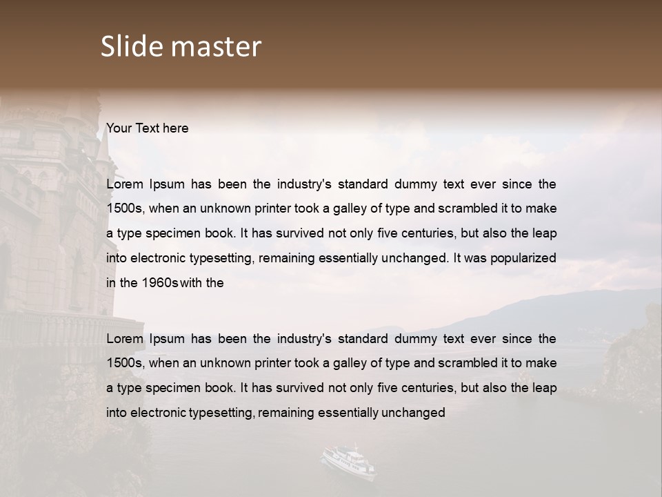 Sunrise Wellness Peaceful PowerPoint Template