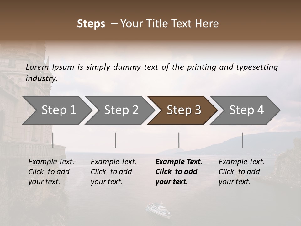 Sunrise Wellness Peaceful PowerPoint Template