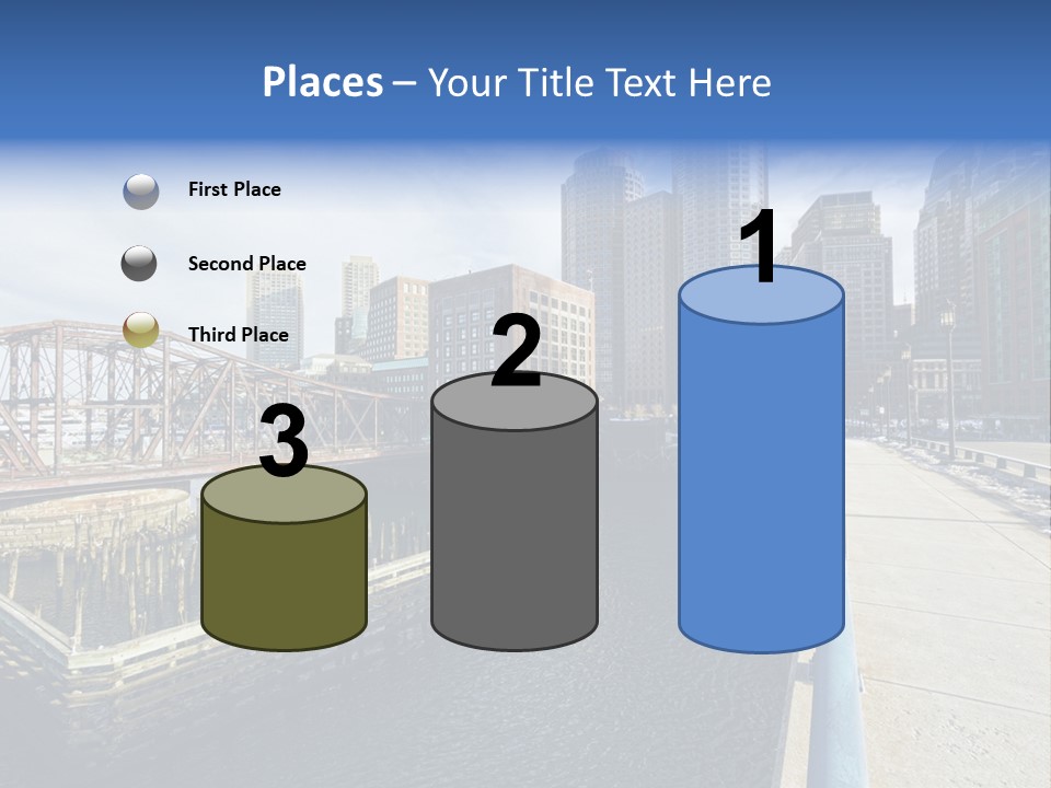 Older Elderly Pensioner PowerPoint Template