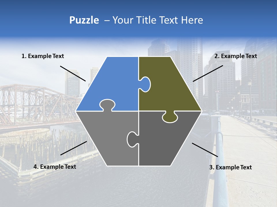 Older Elderly Pensioner PowerPoint Template