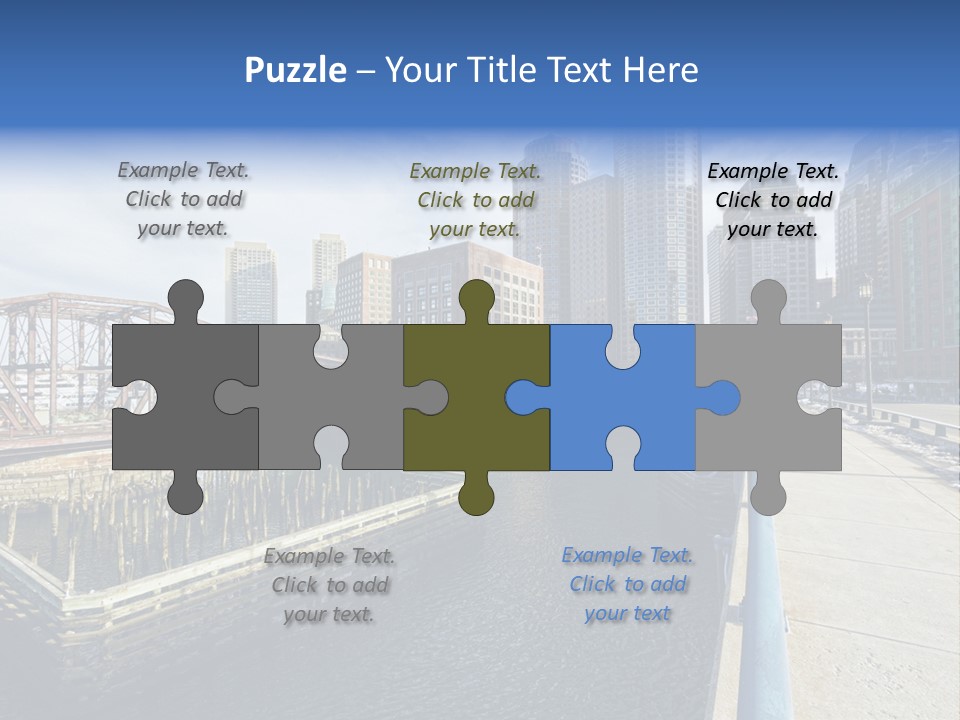 Older Elderly Pensioner PowerPoint Template