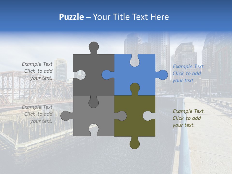 Older Elderly Pensioner PowerPoint Template