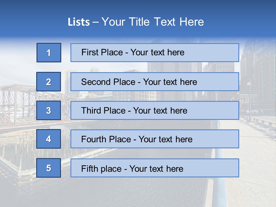 Older Elderly Pensioner PowerPoint Template