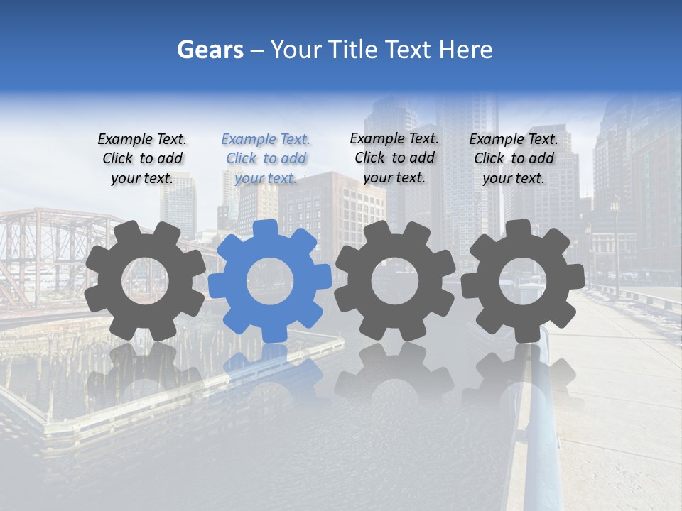 Older Elderly Pensioner PowerPoint Template