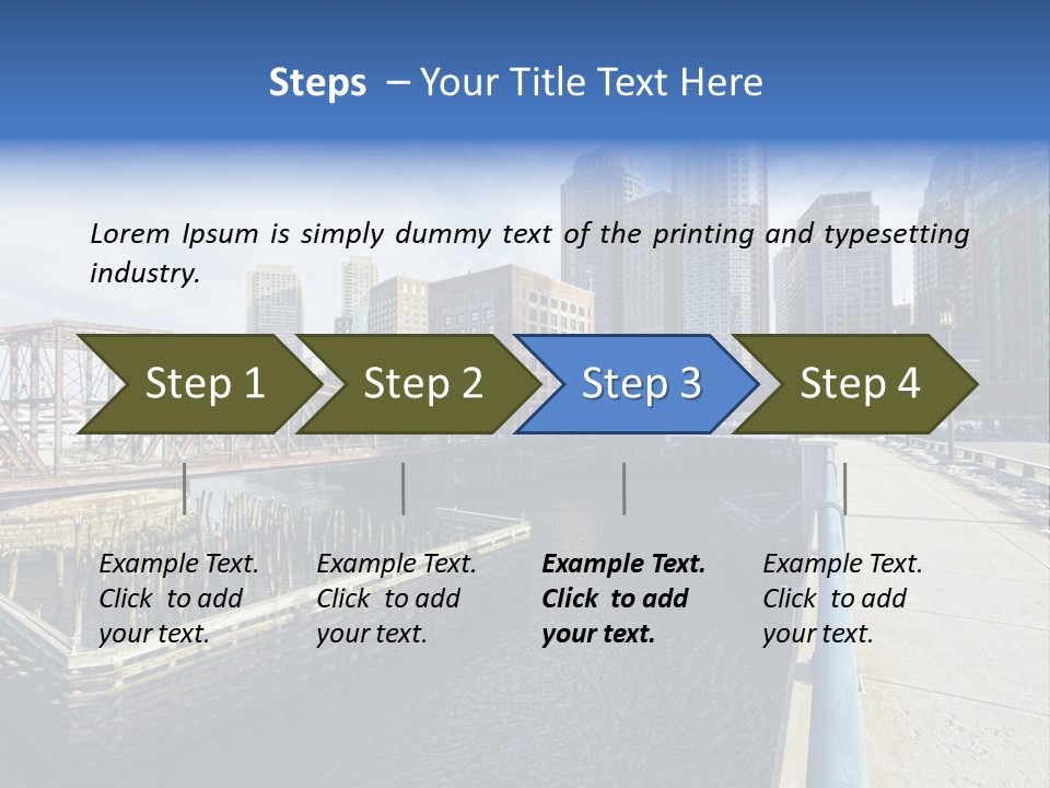 Older Elderly Pensioner PowerPoint Template