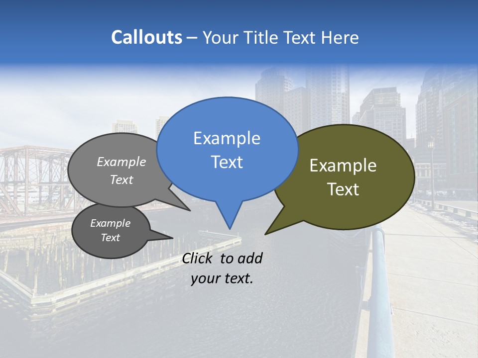 Older Elderly Pensioner PowerPoint Template