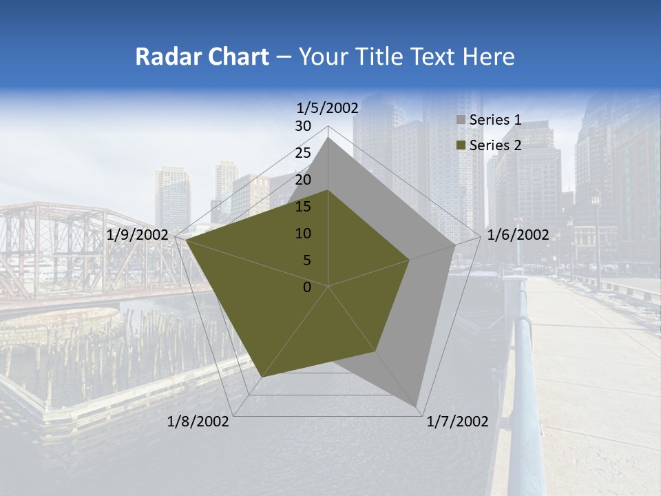 Older Elderly Pensioner PowerPoint Template