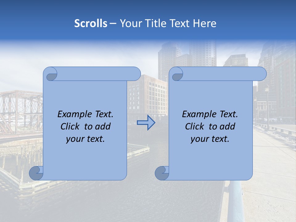Older Elderly Pensioner PowerPoint Template