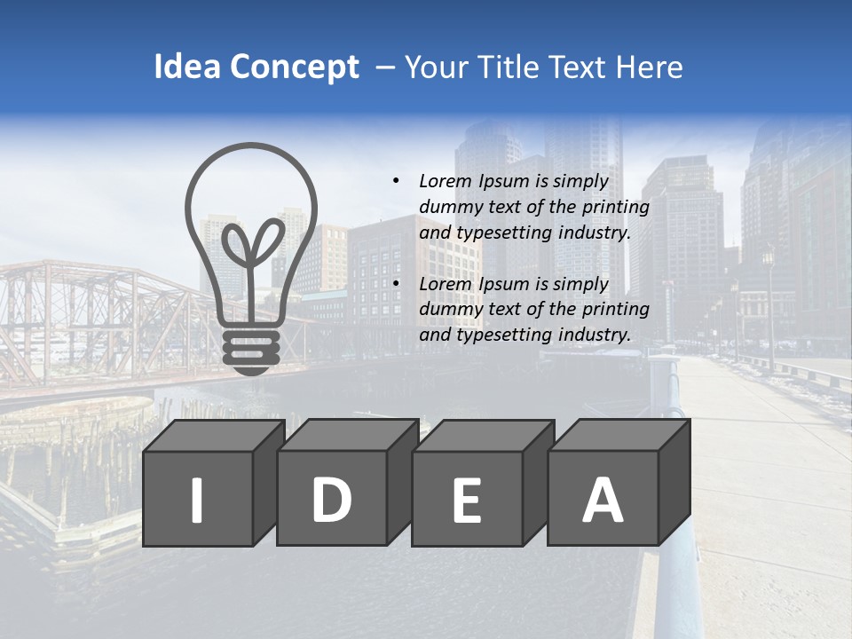 Older Elderly Pensioner PowerPoint Template