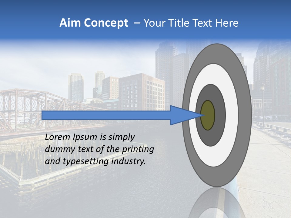 Older Elderly Pensioner PowerPoint Template